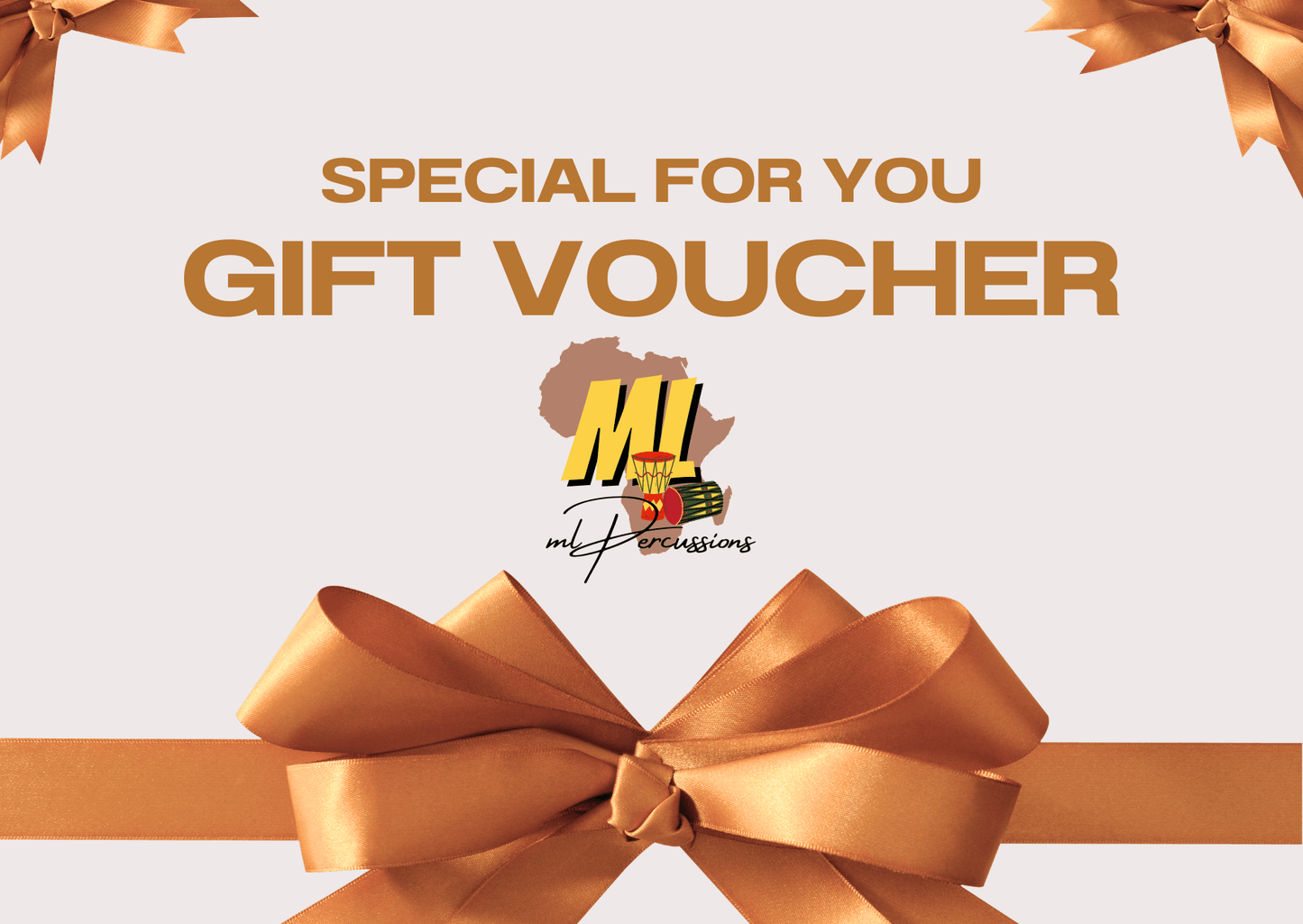 ML Percussions Gift Card - ML Percussions