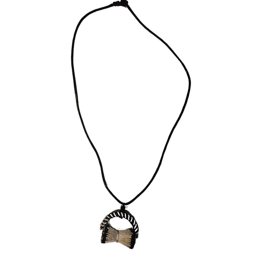 Hand-Made Nigerian Mini Talking Drum and Bata Necklace | Traditional Gifts | Souvenirs | Beautifully Crafted - ML Percussions