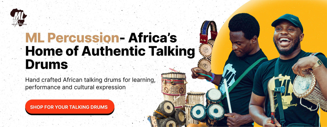 Talking Drum Lessons – Online Course by ML Percussions